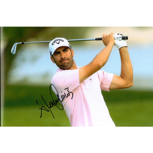 Alvaro Quiros Signed 8x12 Golf Photo!